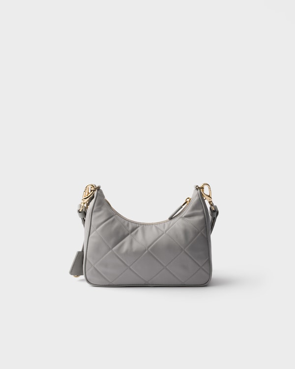 Prada Re-Edition quilted Re-Nylon mini-bag - Cloudy Gray Prada Re-Edition quilted Re-Nylon mini-bag - Cloudy Gray