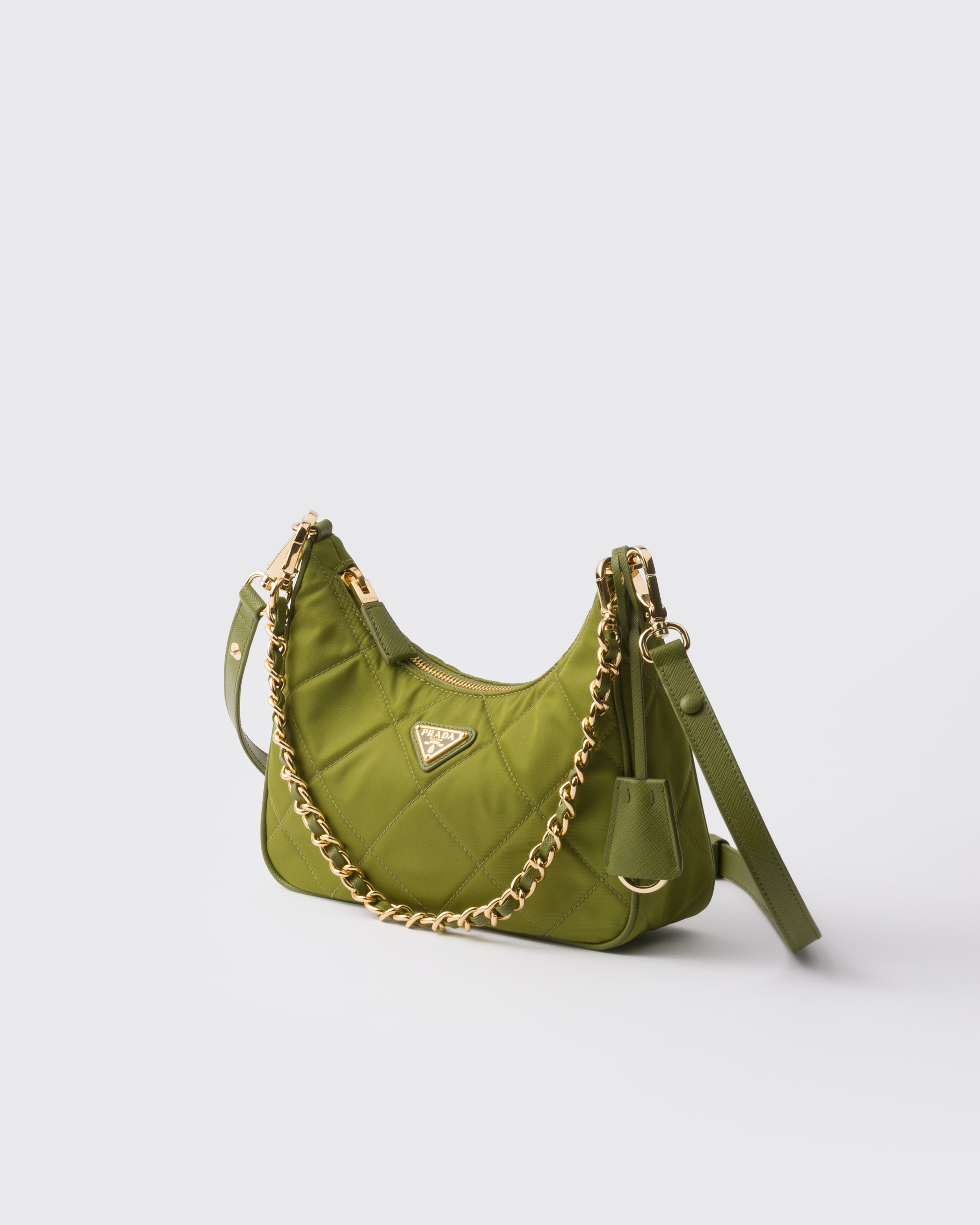 Women's Shoulder Bags in Saffiano Leather & Nylon | PRADA Women's Shoulder Bags in Saffiano Leather & Nylon | PRADA