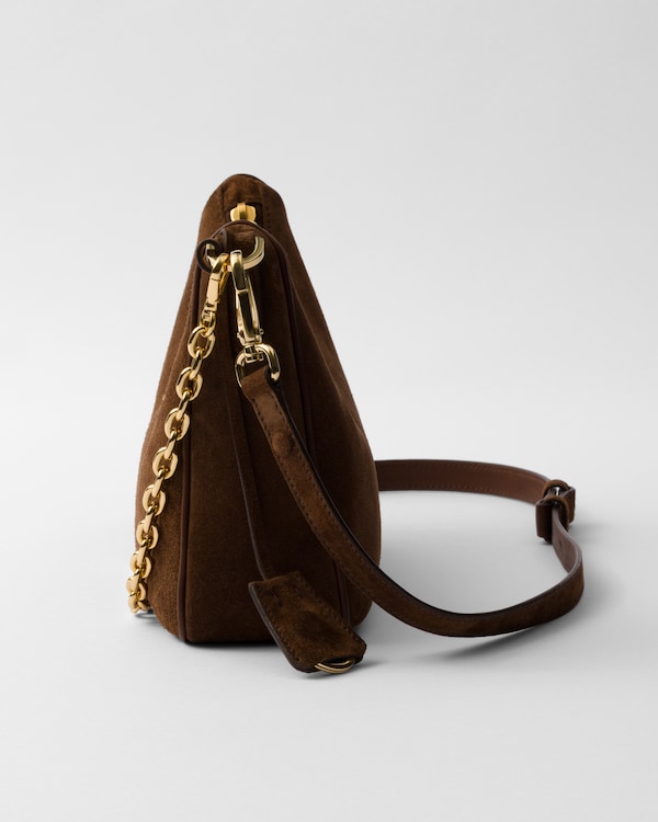 Prada Re-Edition mini suede bag - Cocoa Brown Prada Re-Edition mini suede bag - Cocoa Brown