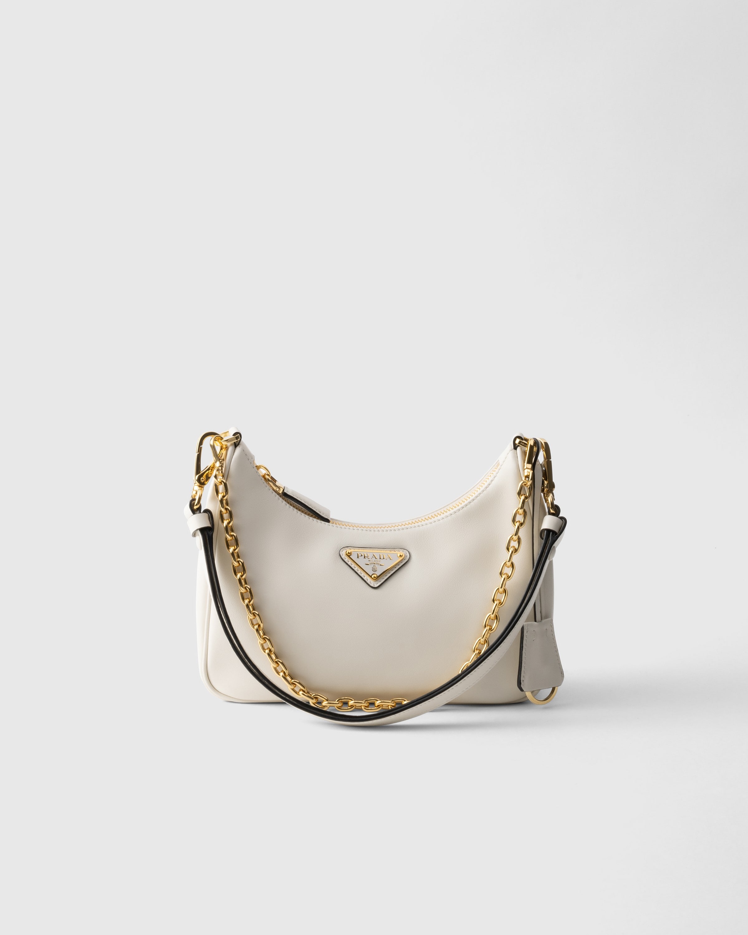 White prada mini bag 2025
