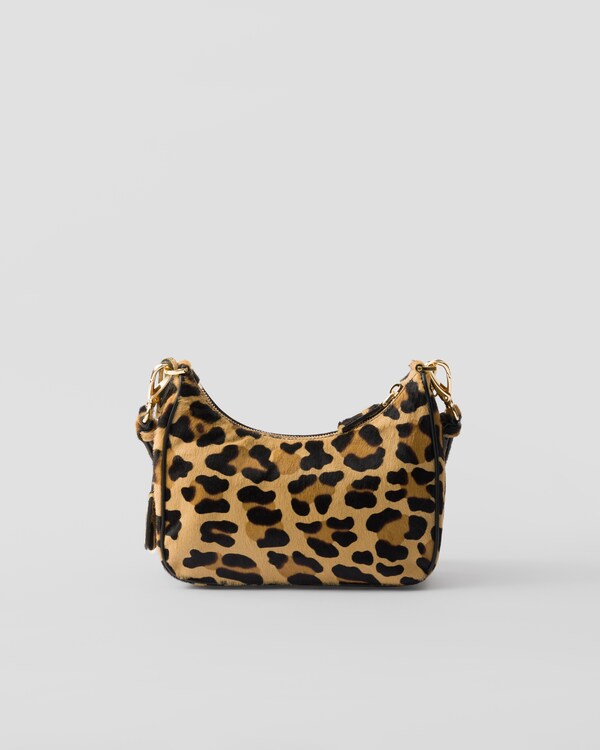 Prada Re-Edition mini printed leather bag - Honey Prada Re-Edition mini printed leather bag - Honey