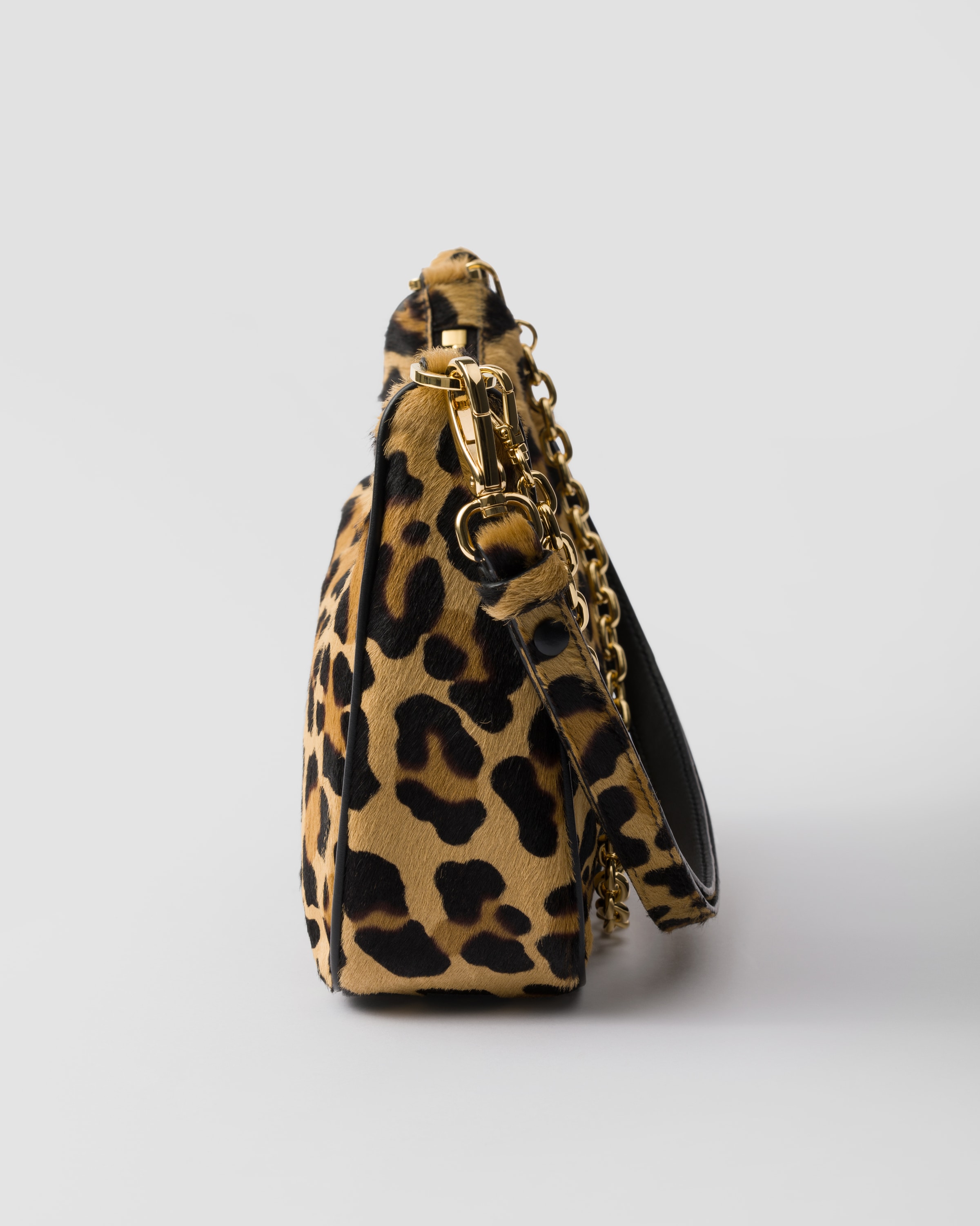 ベージュ プラダ Re-Edition プリントレザー ミニバッグ | PRADA