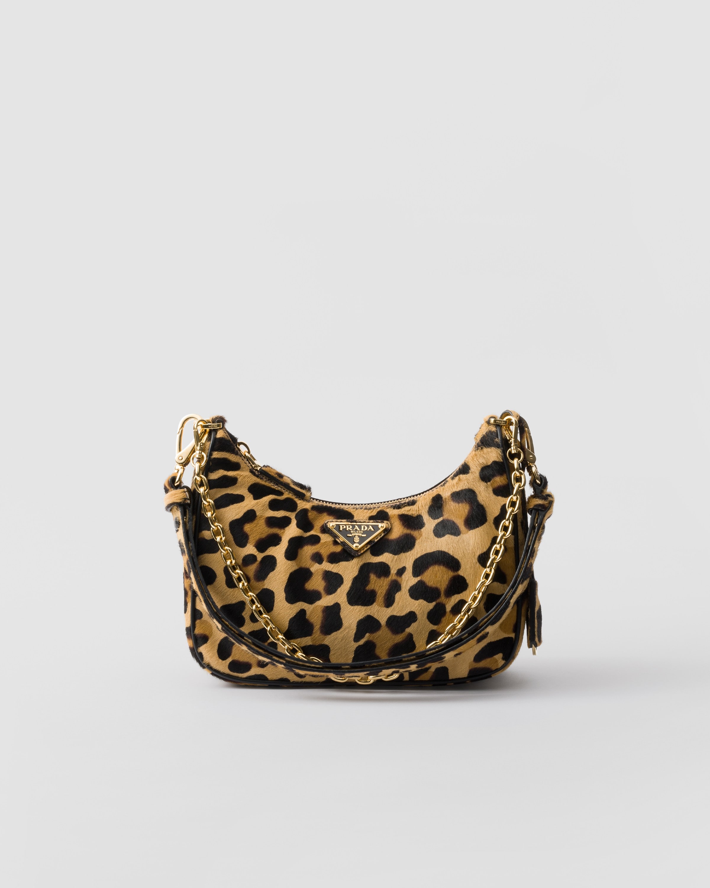 Honey Prada Re edition Printed Leather Mini bag PRADA