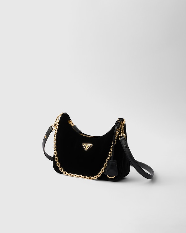 Mini sac Prada Re-Edition en velours Mini sac Prada Re-Edition en velours
