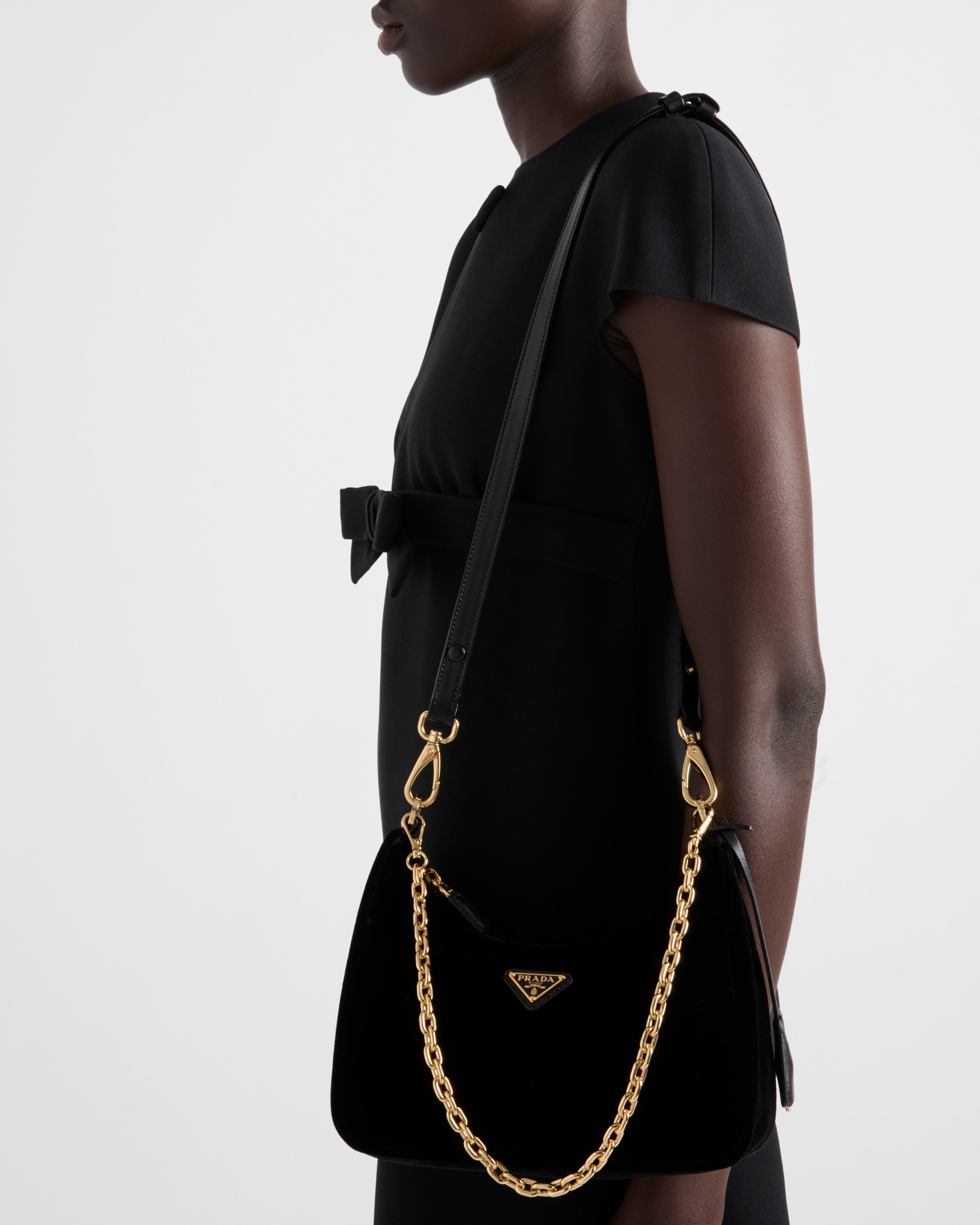 Prada velvet mini bag outlet