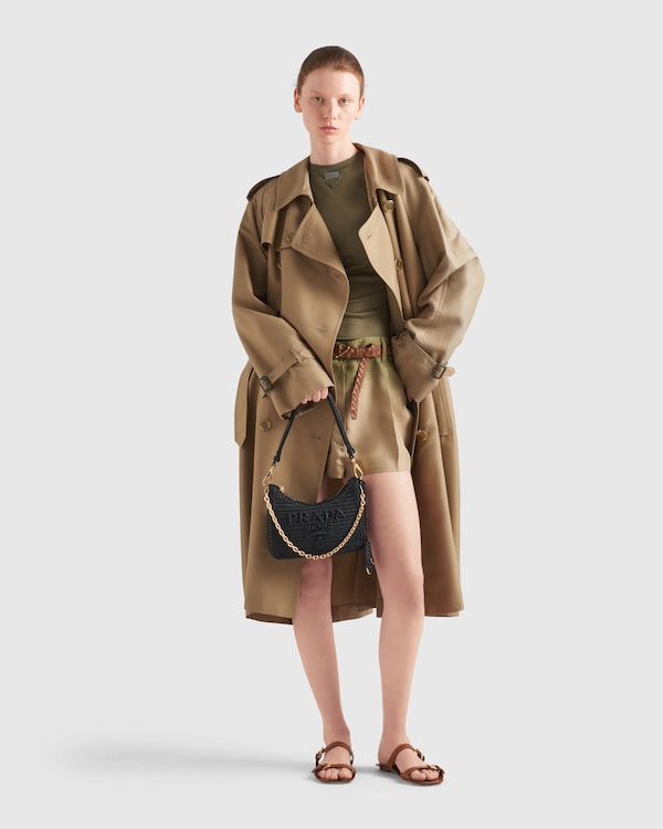 حقيبة صغيرة كروشيه Prada Re-Edition - أسود حقيبة صغيرة كروشيه Prada Re-Edition - أسود