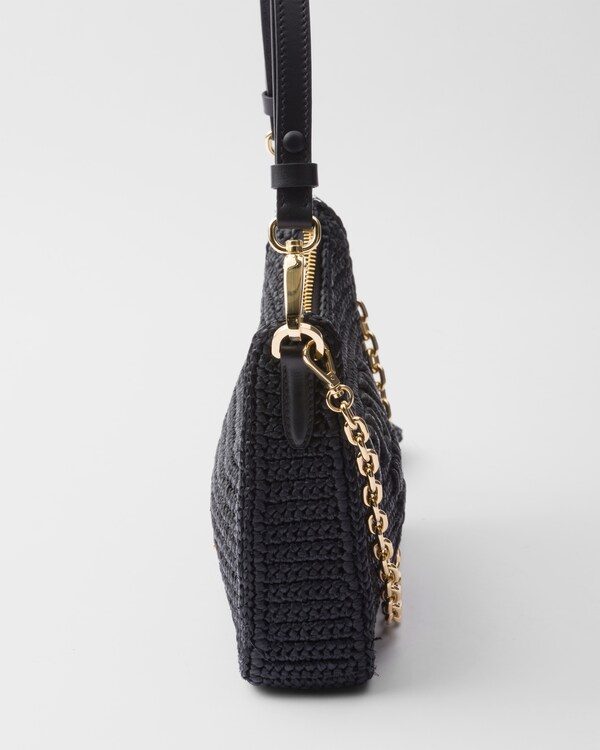 حقيبة صغيرة كروشيه Prada Re-Edition - أسود حقيبة صغيرة كروشيه Prada Re-Edition - أسود