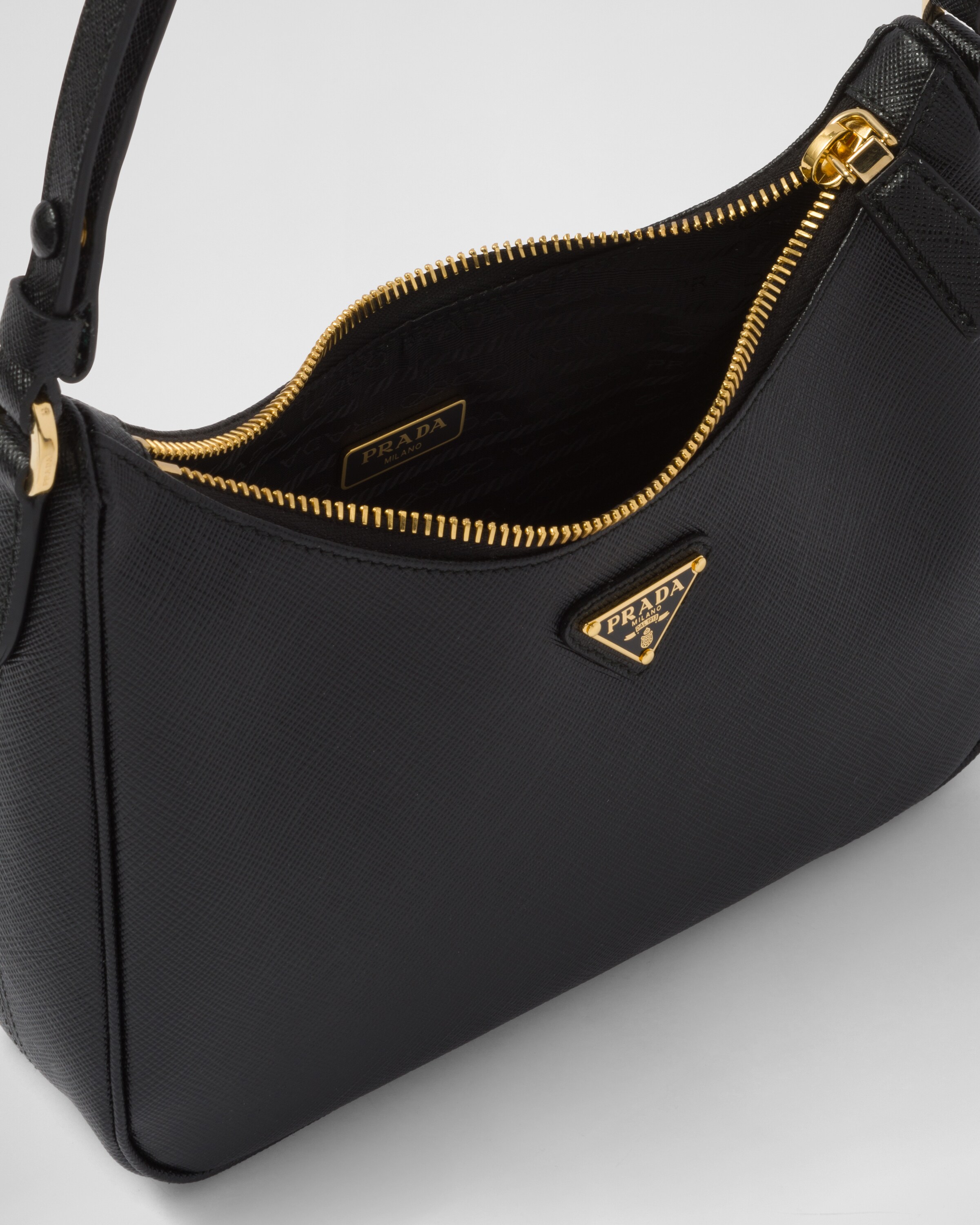 Saffiano leather mini bag prada online