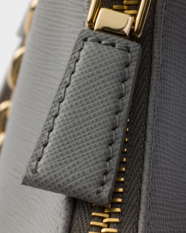 Prada Re-Edition mini Saffiano leather bag - Cloudy Gray Prada Re-Edition mini Saffiano leather bag - Cloudy Gray