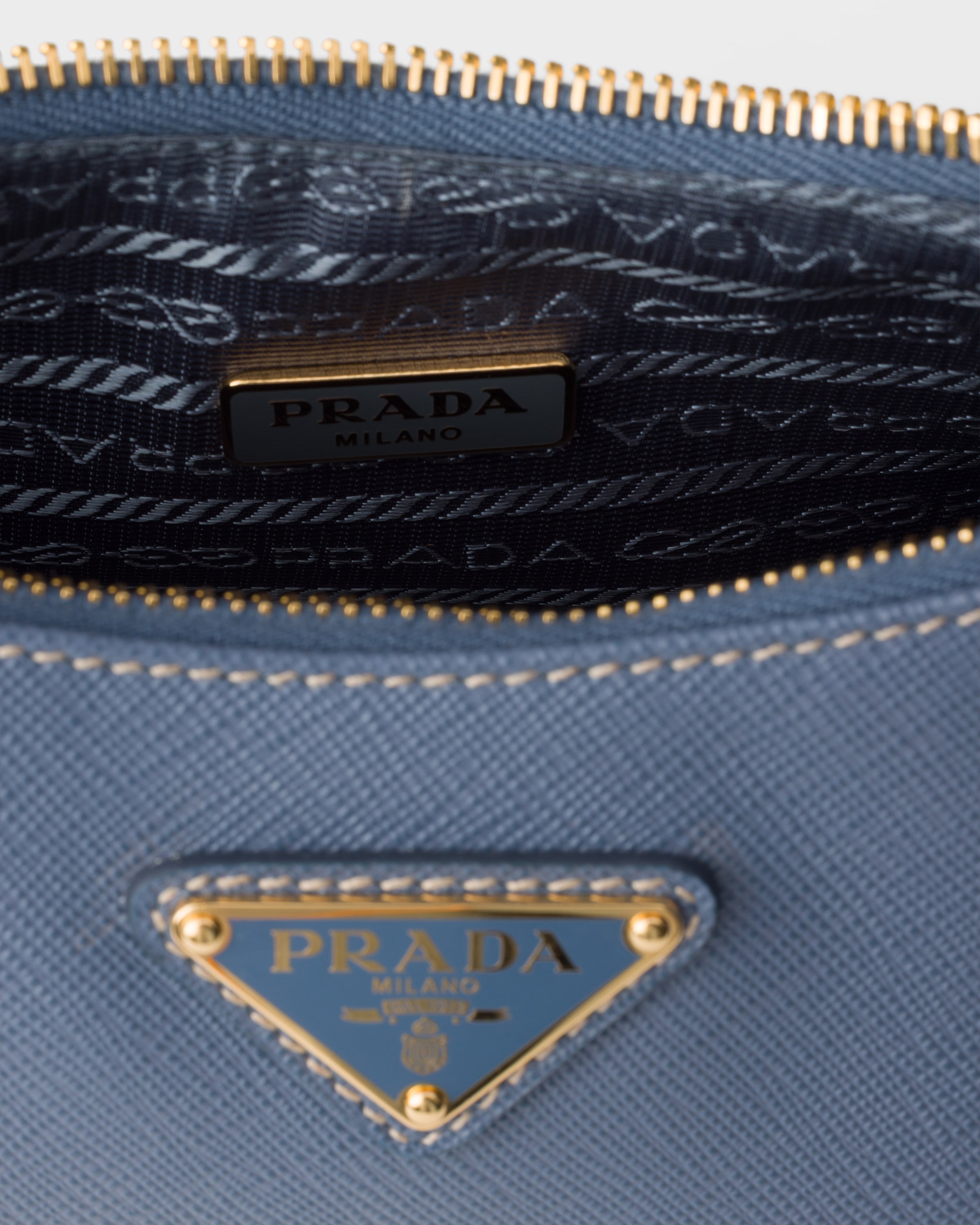 Prada Re-Edition mini Saffiano leather bag