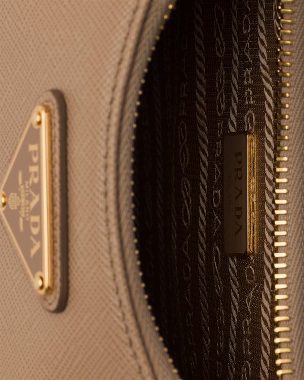 Prada Re-Edition mini Saffiano leather bag - Cameo Beige Prada Re-Edition mini Saffiano leather bag - Cameo Beige