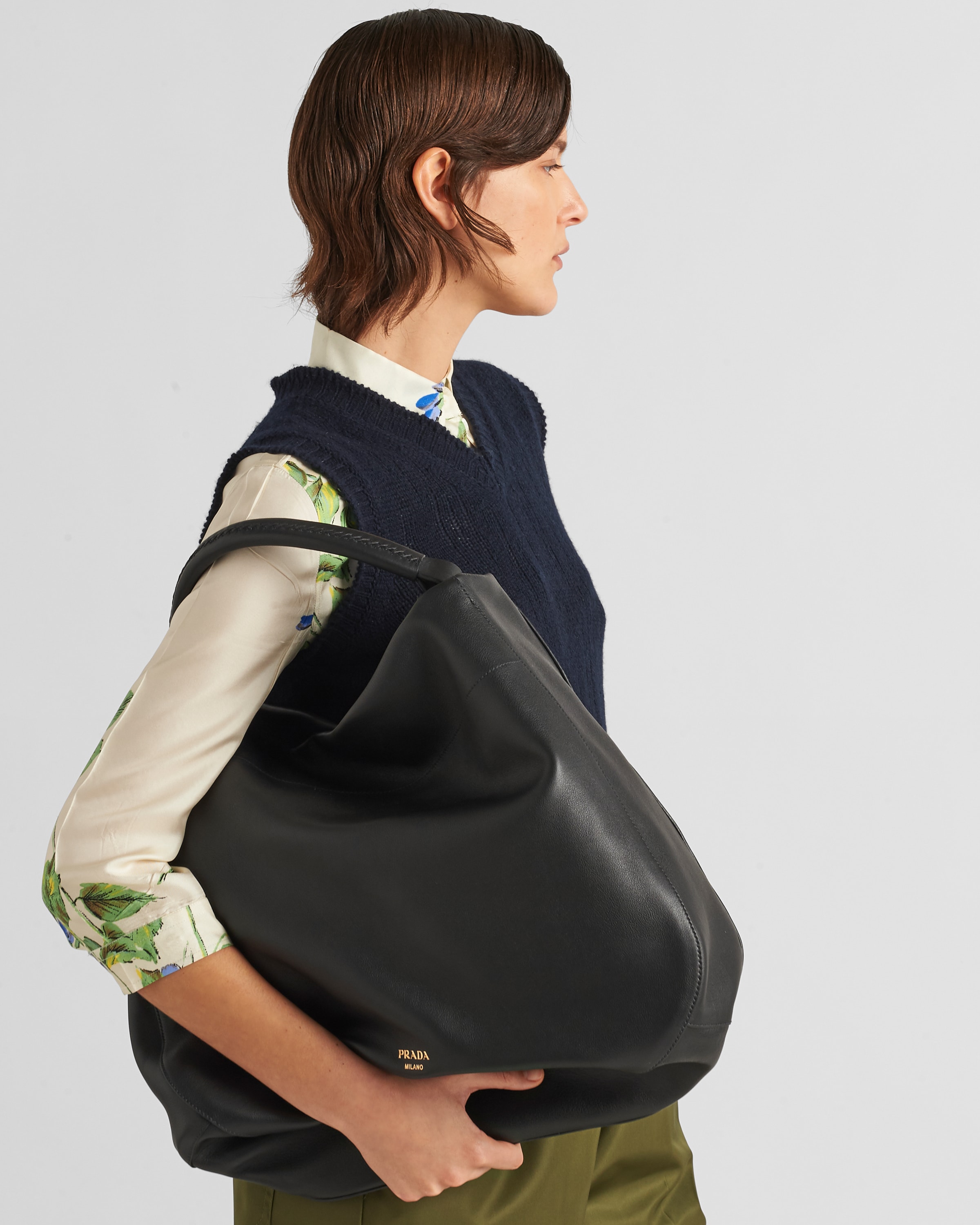 Prada tessuto hotsell sport shoulder bag