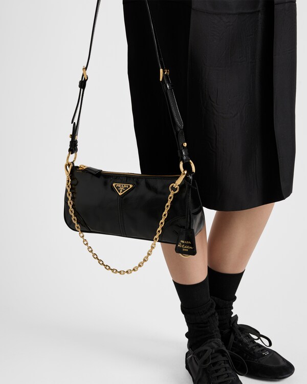 Prada Re-Edition 2002 medium leather shoulder bag  Prada Re-Edition 2002 medium leather shoulder bag