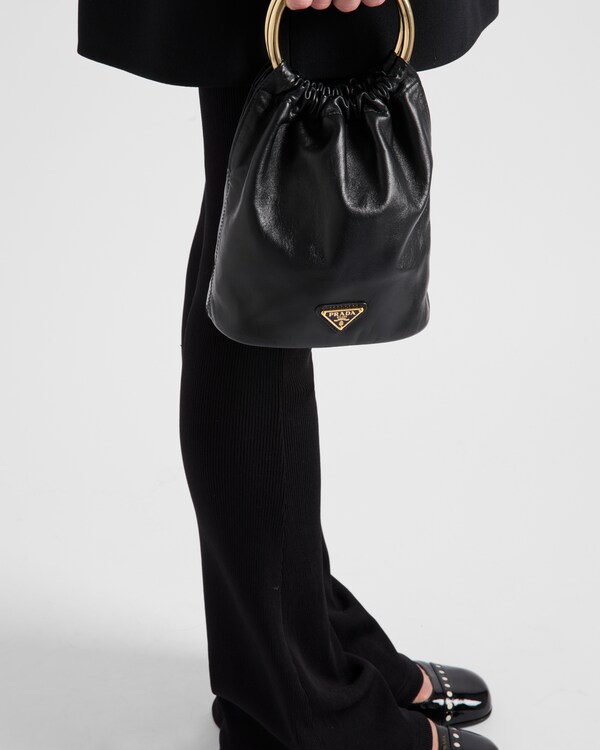 Mini Bag aus Nappa-Leder - Schwarz Mini Bag aus Nappa-Leder - Schwarz