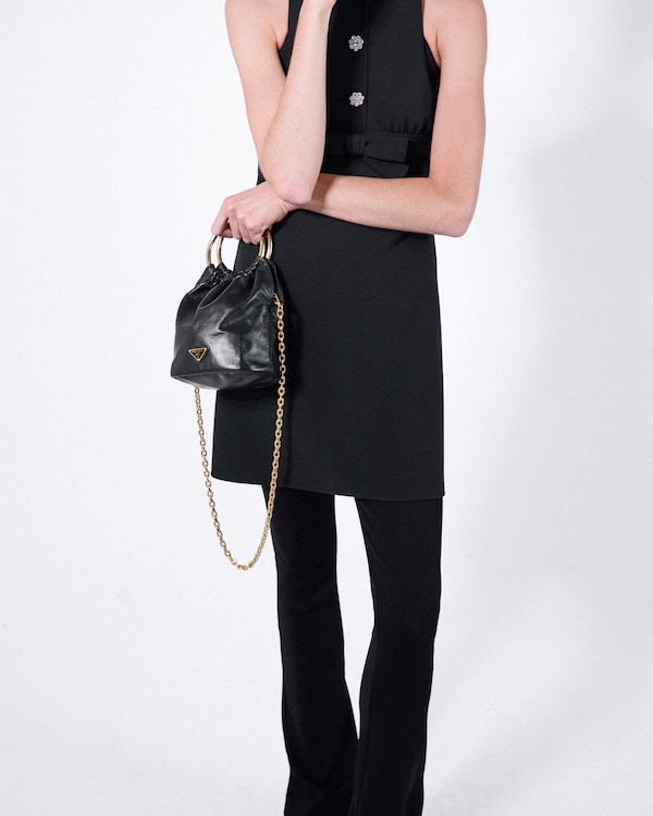 Mini Bag aus Nappa-Leder - Schwarz Mini Bag aus Nappa-Leder - Schwarz