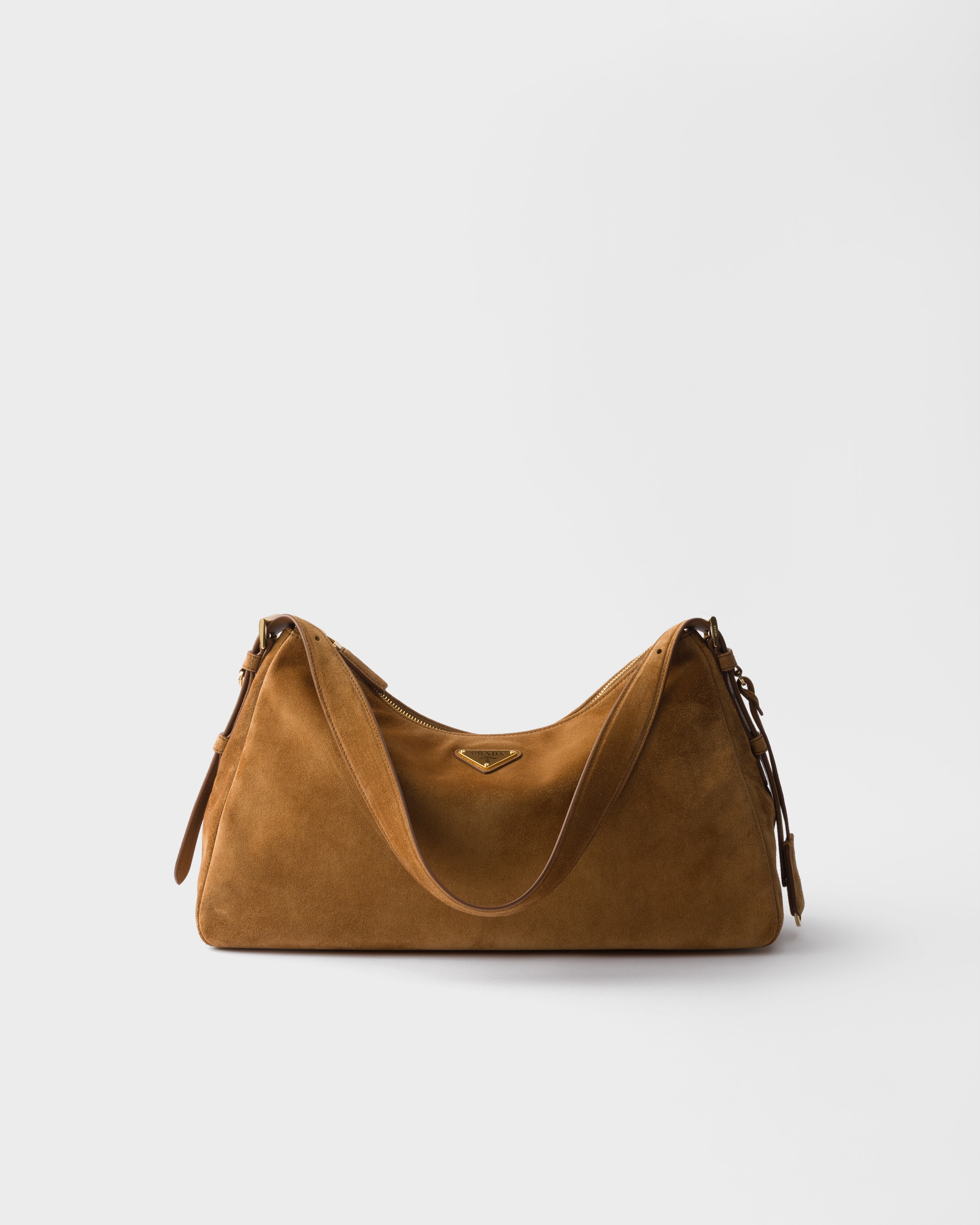 【PRADA】BIG SALE ★Aimee レザー ショルダーバッグ Black Prada Aimée large leather shoulder bag | PRADA