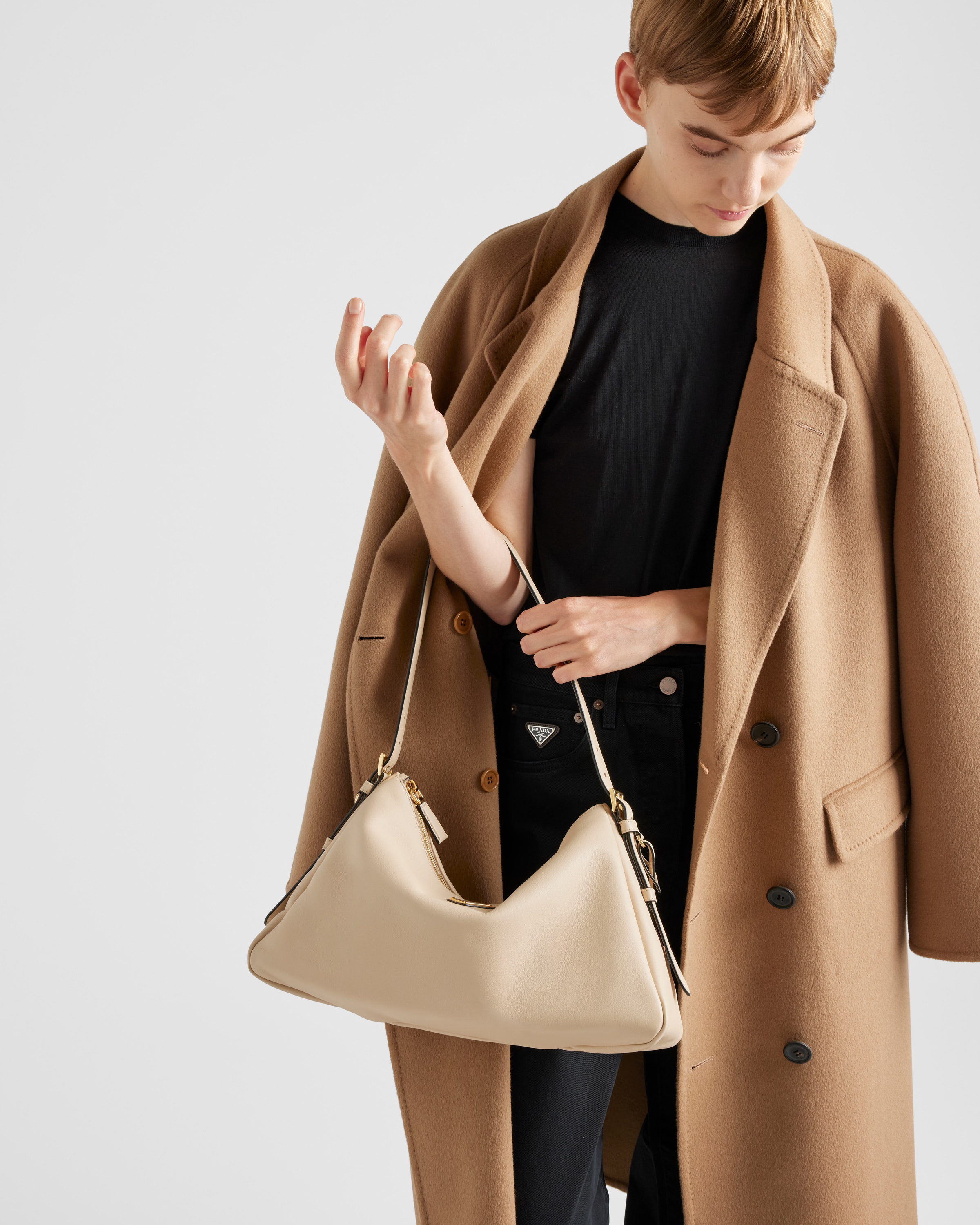 Women s Leather and Nylon Bags PRADA