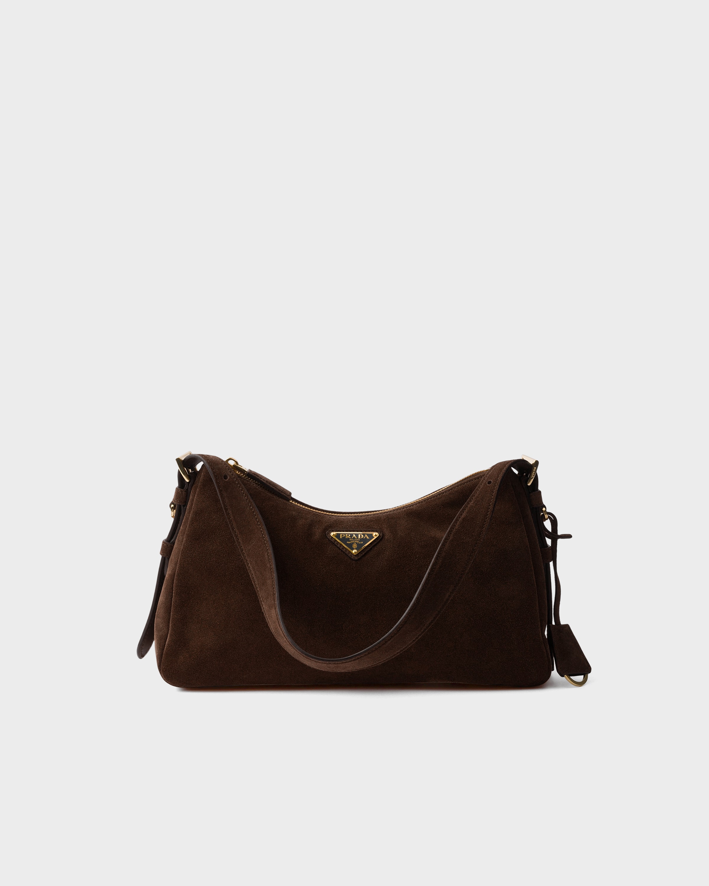 Prada Prada Aimée medium suede shoulder bag