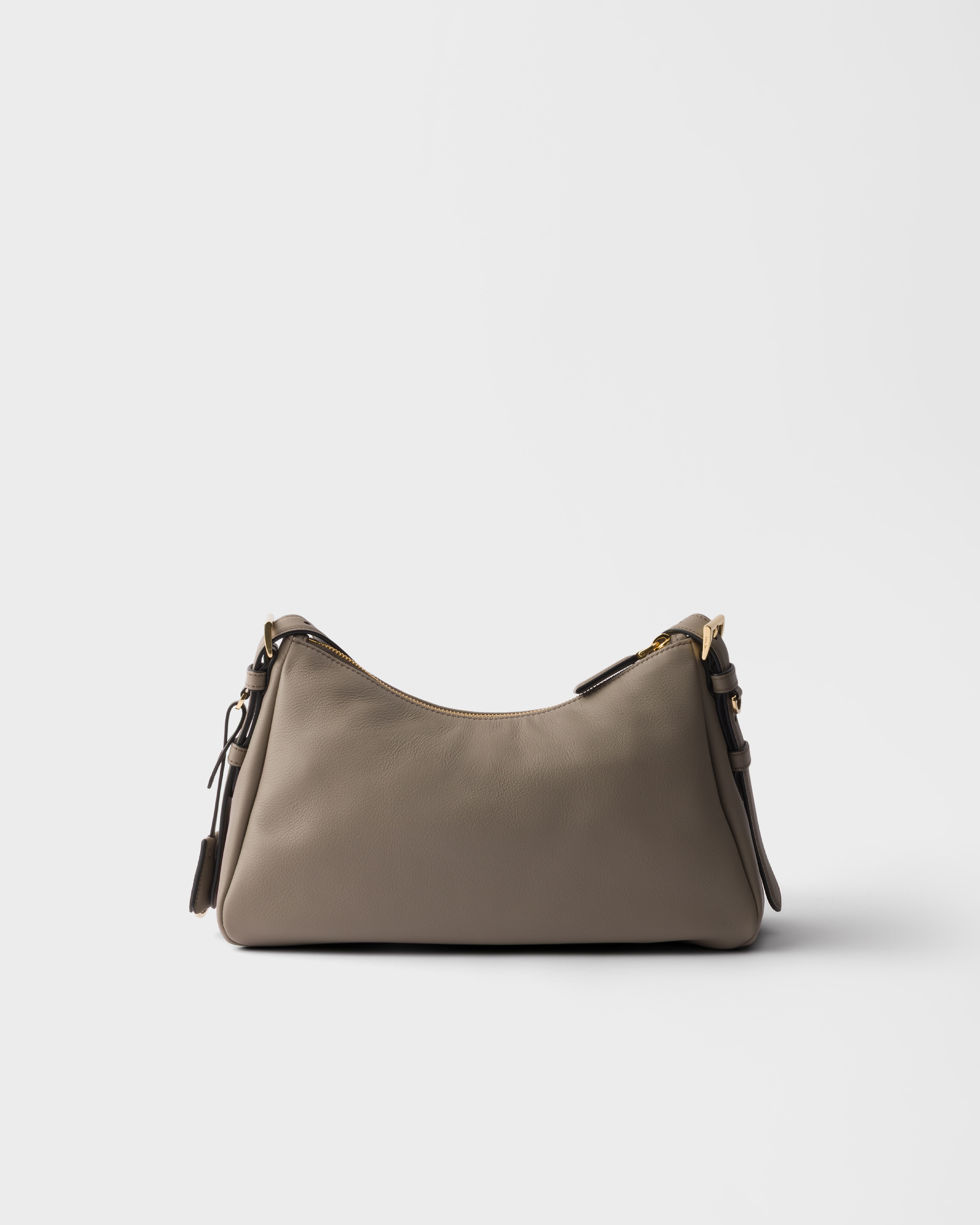 ショルダーバッグ・ポシェット PRADA DOVE GREY LEATHER MEDIUM AIMEE SHOULDER BAG Prada Aimee Medium Leather Shoulder Bag | Saks Fifth Avenue