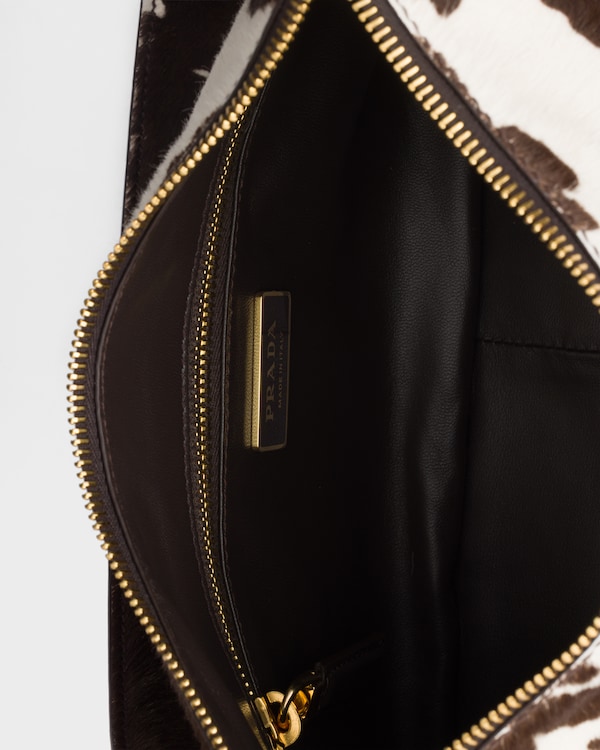 Bolso bandolera mediano Prada Aimée de piel estampada Bolso bandolera mediano Prada Aimée de piel estampada