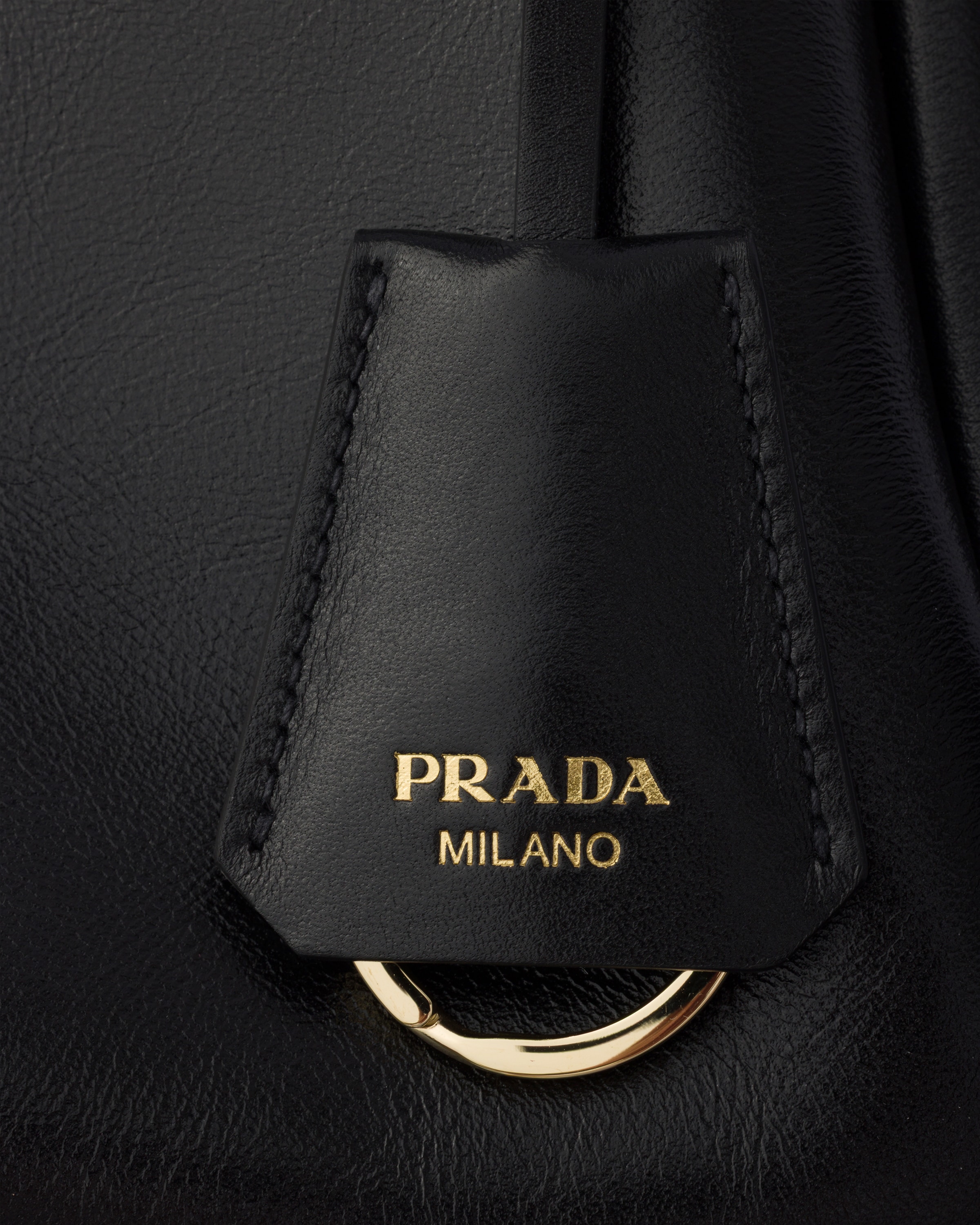 Black Prada Aimée medium leather shoulder bag | PRADA - Turkey
