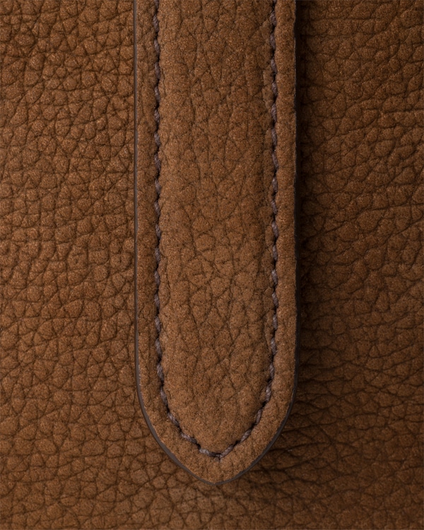 Prada Aimée large nubuck leather shoulder bag - Cocoa Brown Prada Aimée large nubuck leather shoulder bag - Cocoa Brown