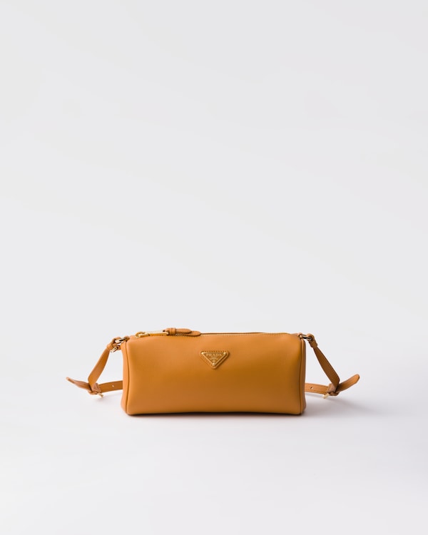 White Saffiano leather mini-bag | PRADA