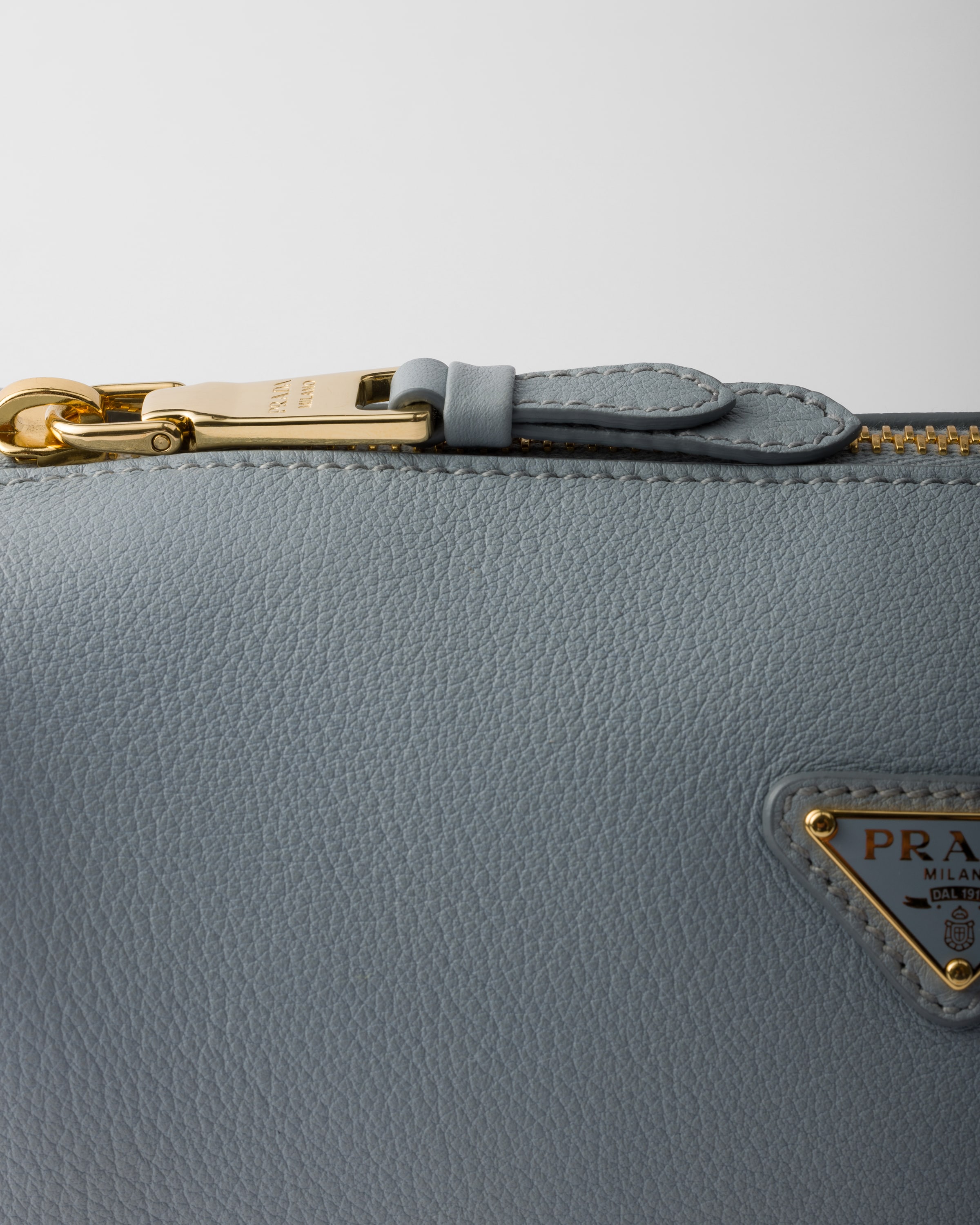 Opaline Leather pouch | PRADA