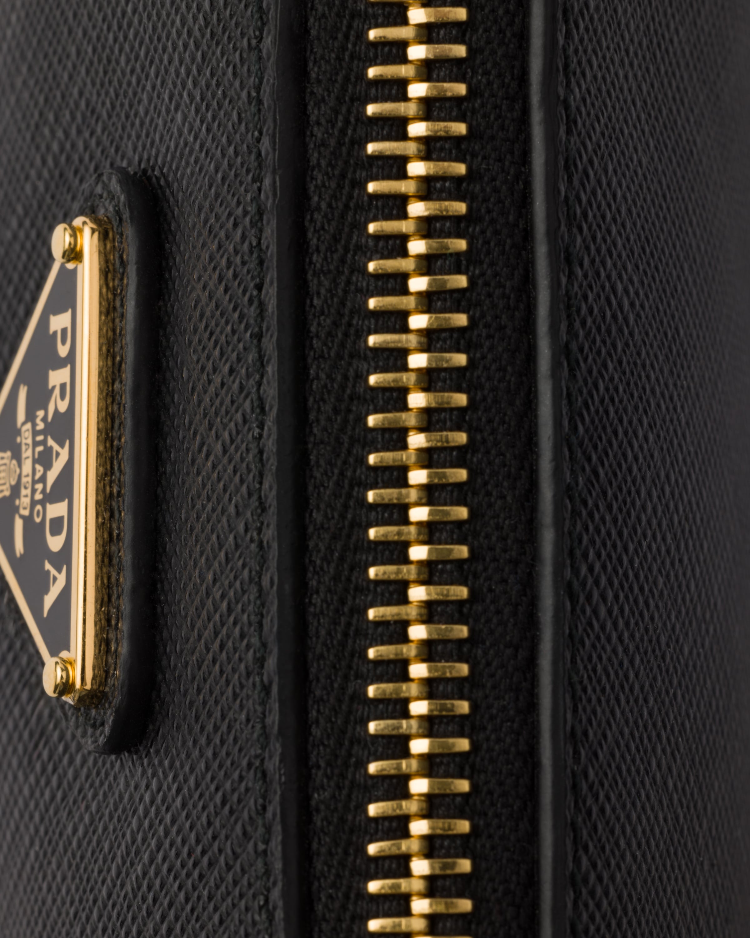 Black Saffiano leather mini-bag | PRADA