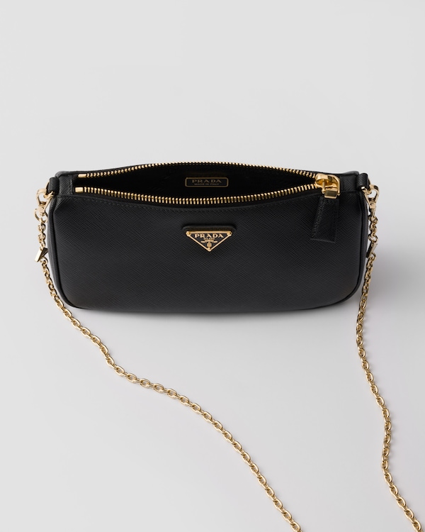 Mini sac en cuir Saffiano Mini sac en cuir Saffiano