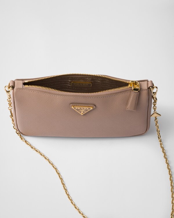 Minibolso de piel Saffiano Minibolso de piel Saffiano