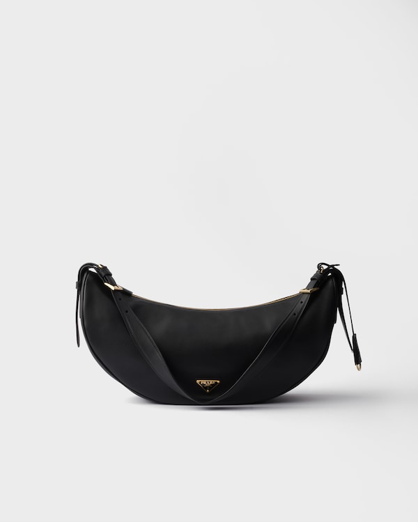 Opaline Prada Aimée medium leather shoulder bag | PRADA