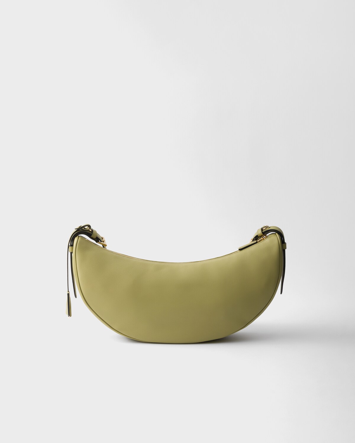 Prada Men Pistachio Green Leather Shoulder Strap main image 1