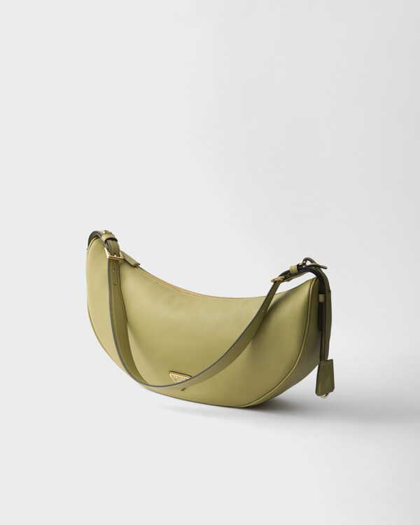 Prada Demi-lune large leather shoulder bag Prada Demi-lune large leather shoulder bag