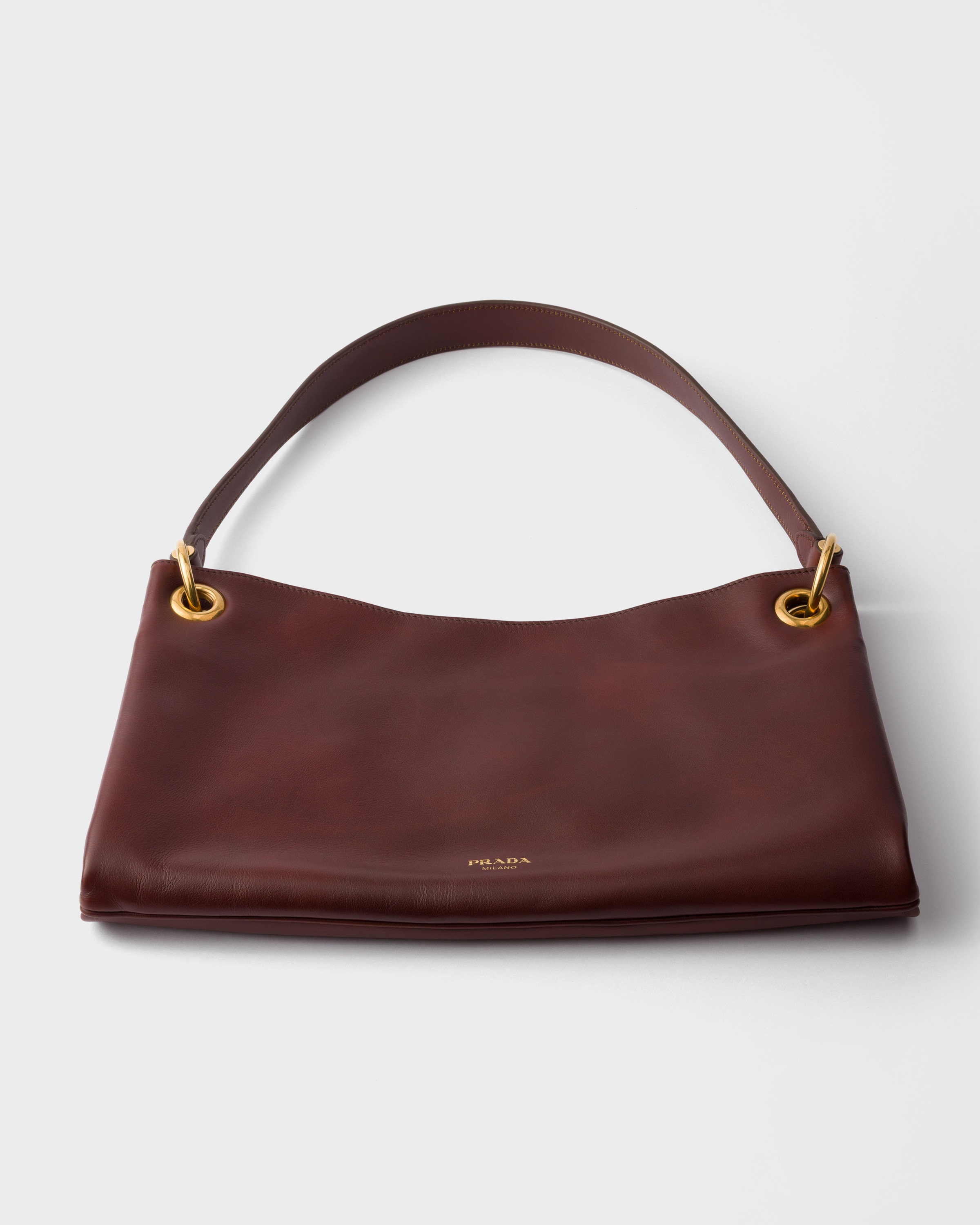 Prada Etude large leather shoulder bag