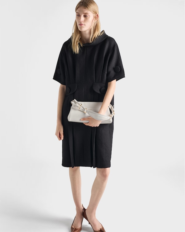 Prada Enchaîné medium leather bag - White Prada Enchaîné medium leather bag - White