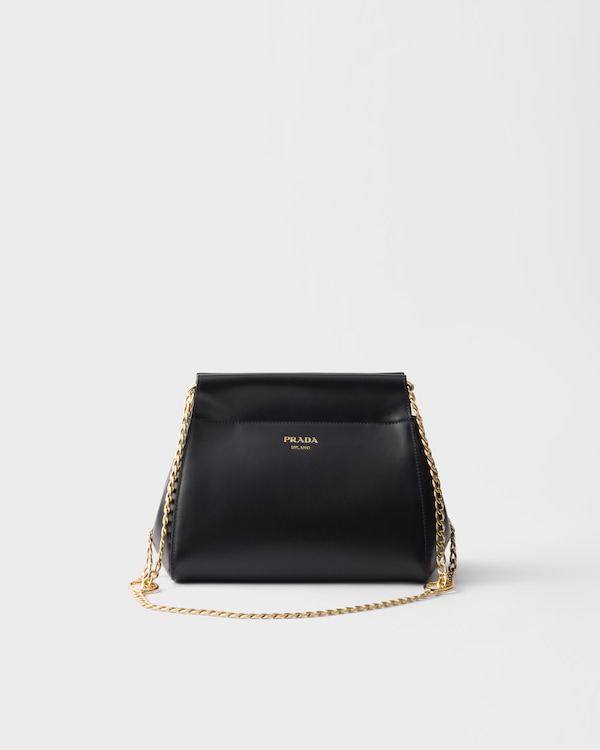 プラダ ショルダーバック PRADA サフィアーノ 現行モデル 1BD671 セール】プラダ*サフィアーノチェーンショルダーバッグ*1BD144