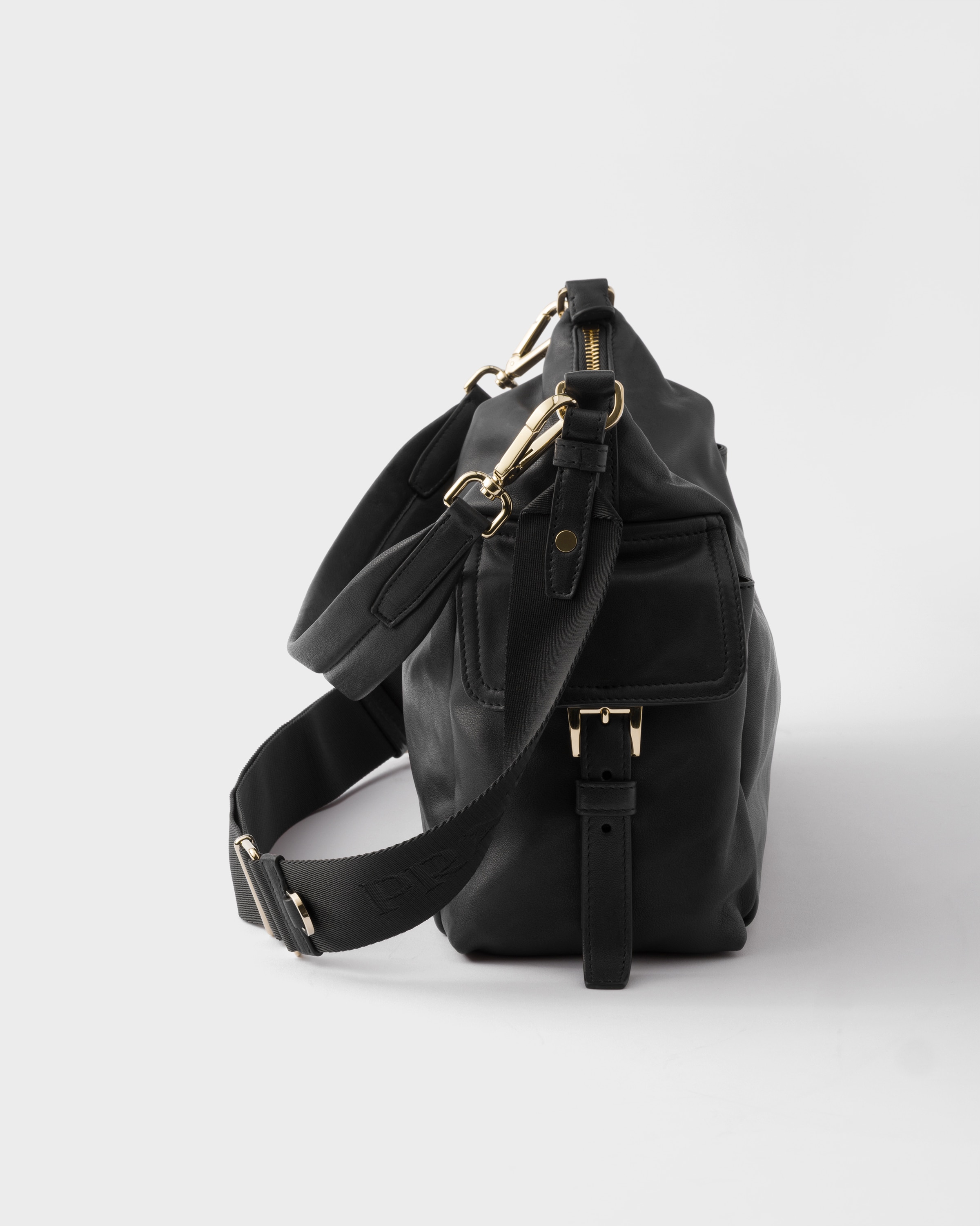 正規店買付【PRADA】ラージ ブラック レザー バッグ 三越伊勢丹 | PRADA/プラダ_Women通販 | プラダ エメ ラージ