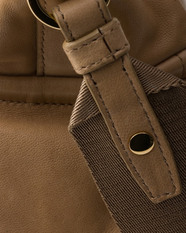 Prada Explore large nappa leather bag - Sand Beige Prada Explore large nappa leather bag - Sand Beige