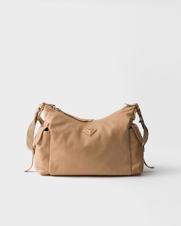 Prada Explore large nappa leather bag - Sand Beige Prada Explore large nappa leather bag - Sand Beige