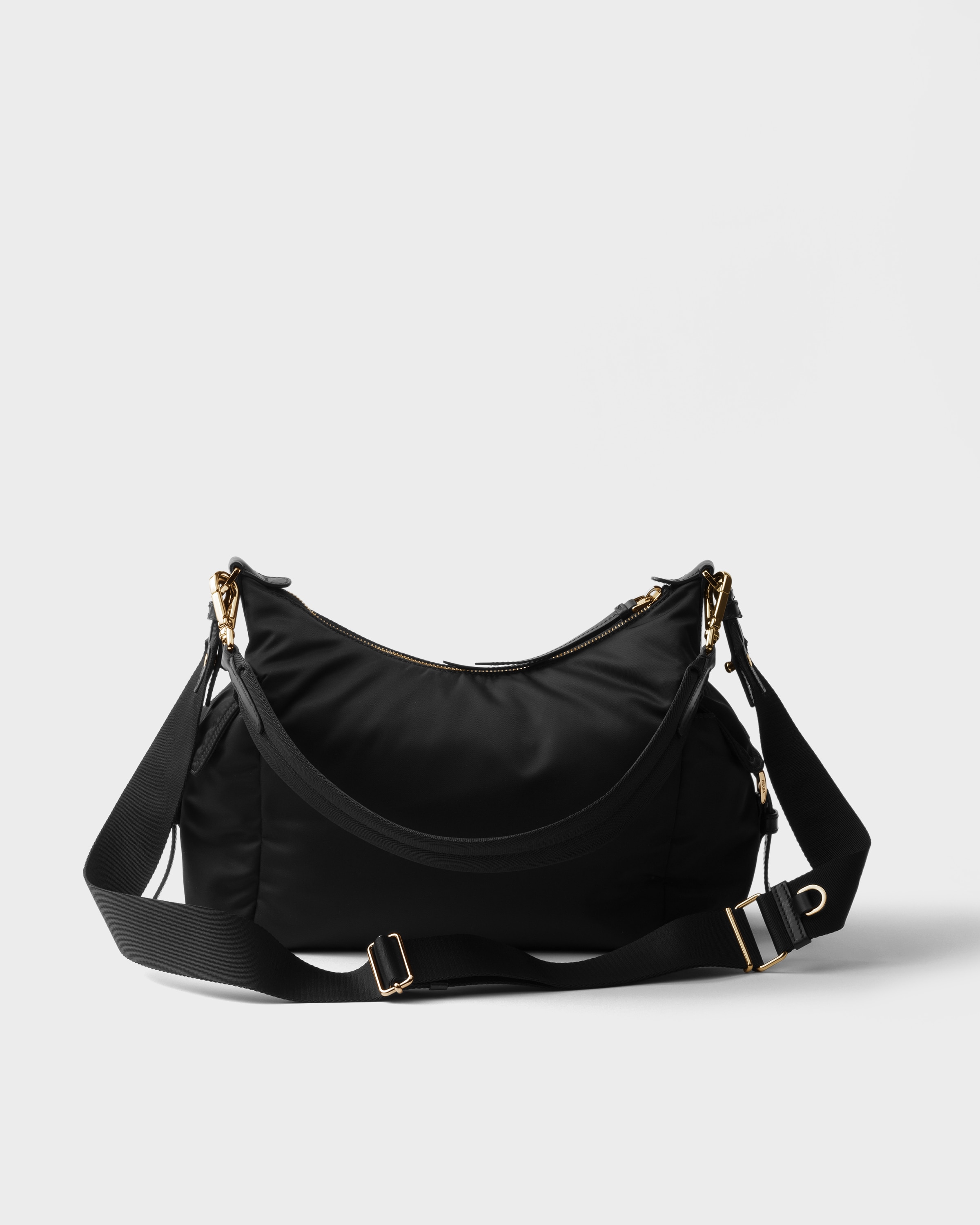 【関税&送料込】Prada Black Leather And Re-Nylon Handbag 49069601-1_3.jpg