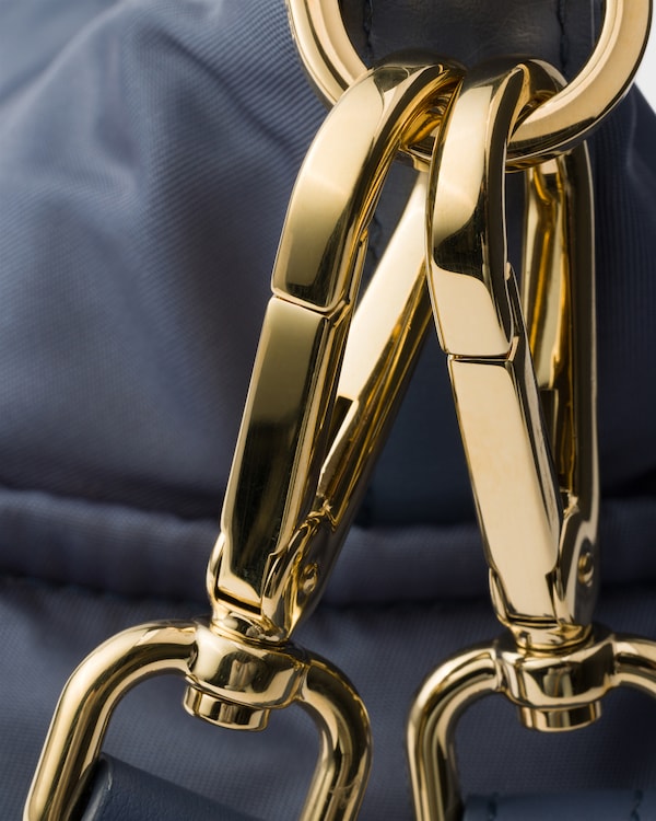 Prada Explore large Re-Nylon and leather bag - Aviation Blue Prada Explore large Re-Nylon and leather bag - Aviation Blue