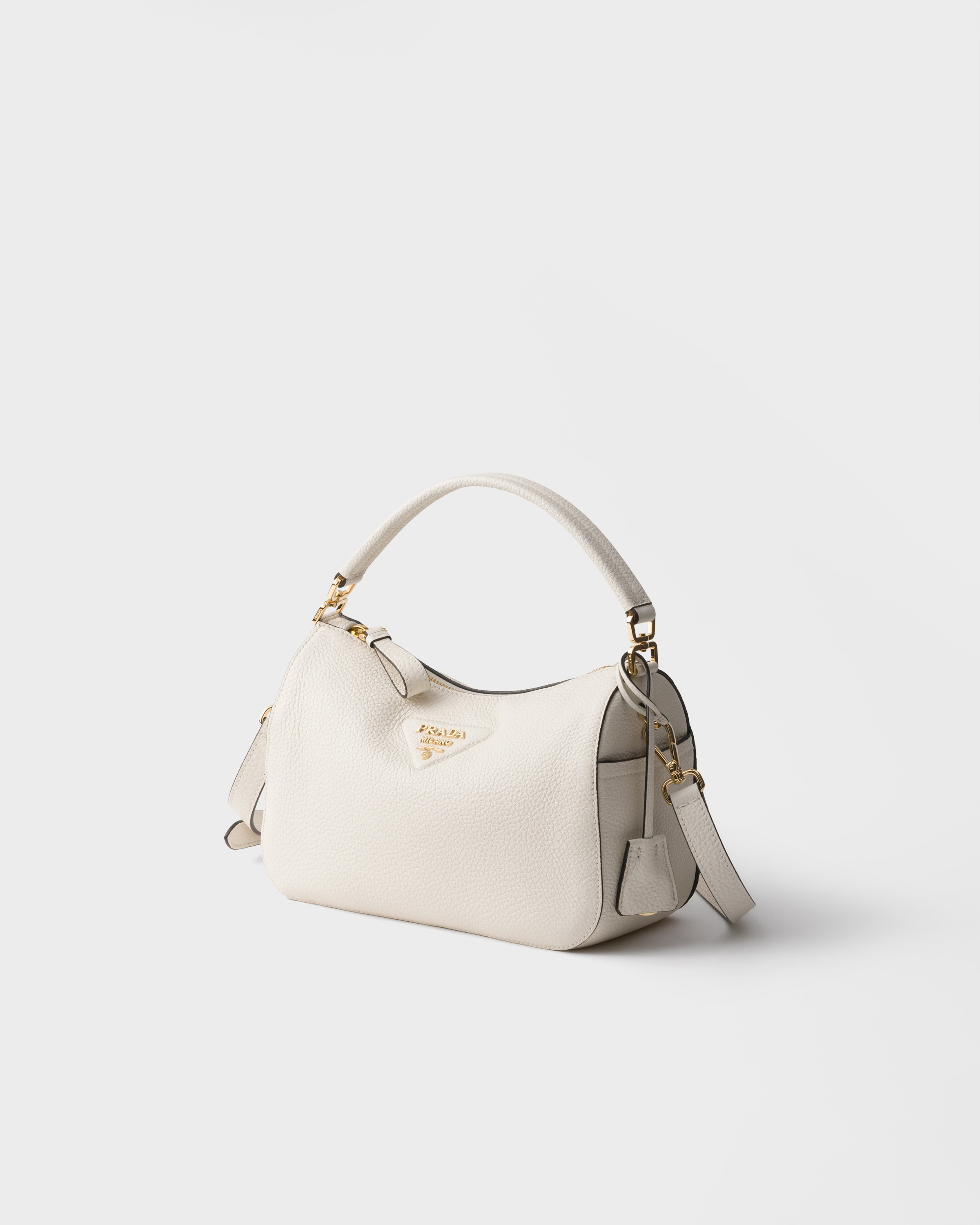White Small leather bag | PRADA - United States