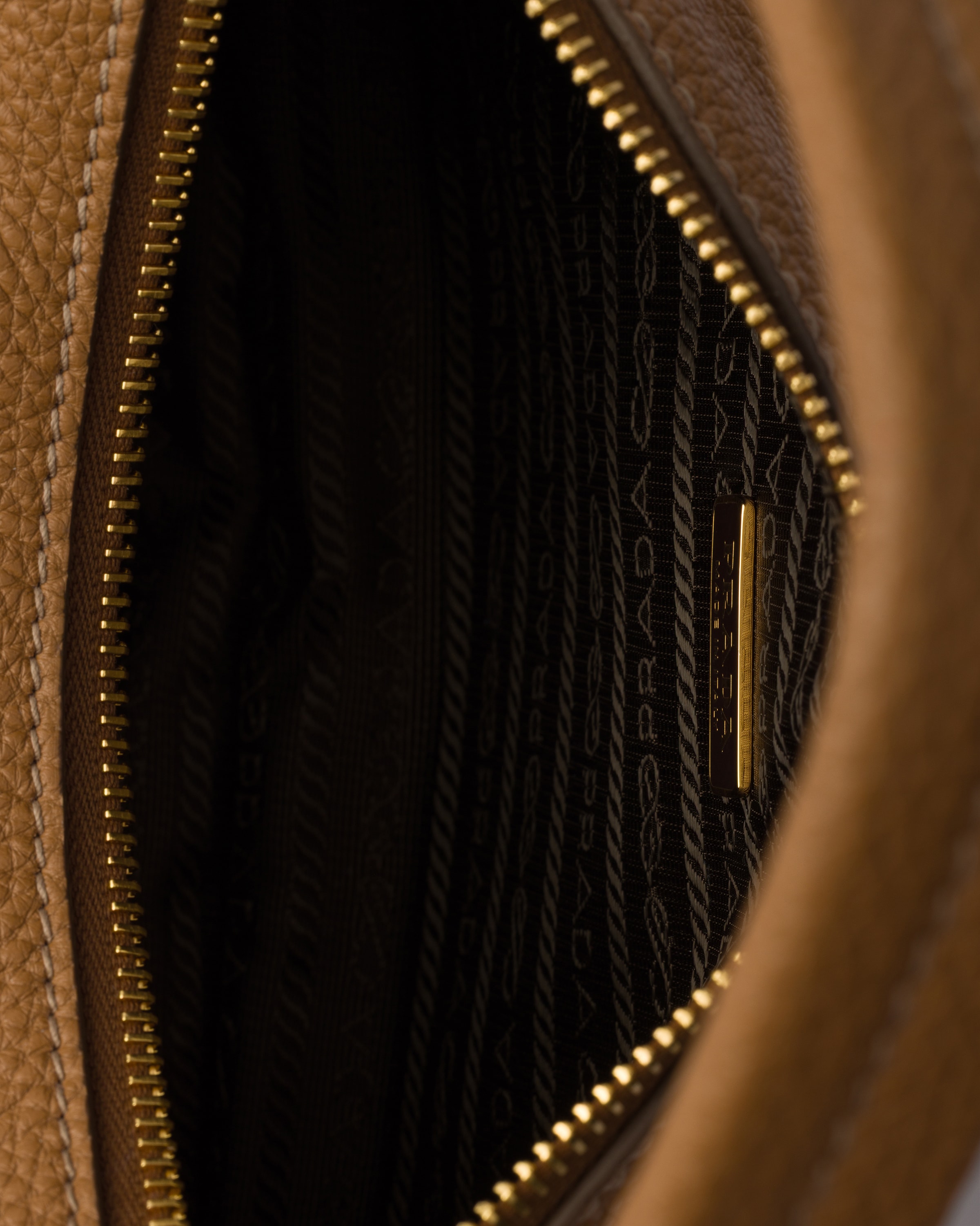 あ*♡様 プラダ Caramel Small leather bag | PRADA - United States