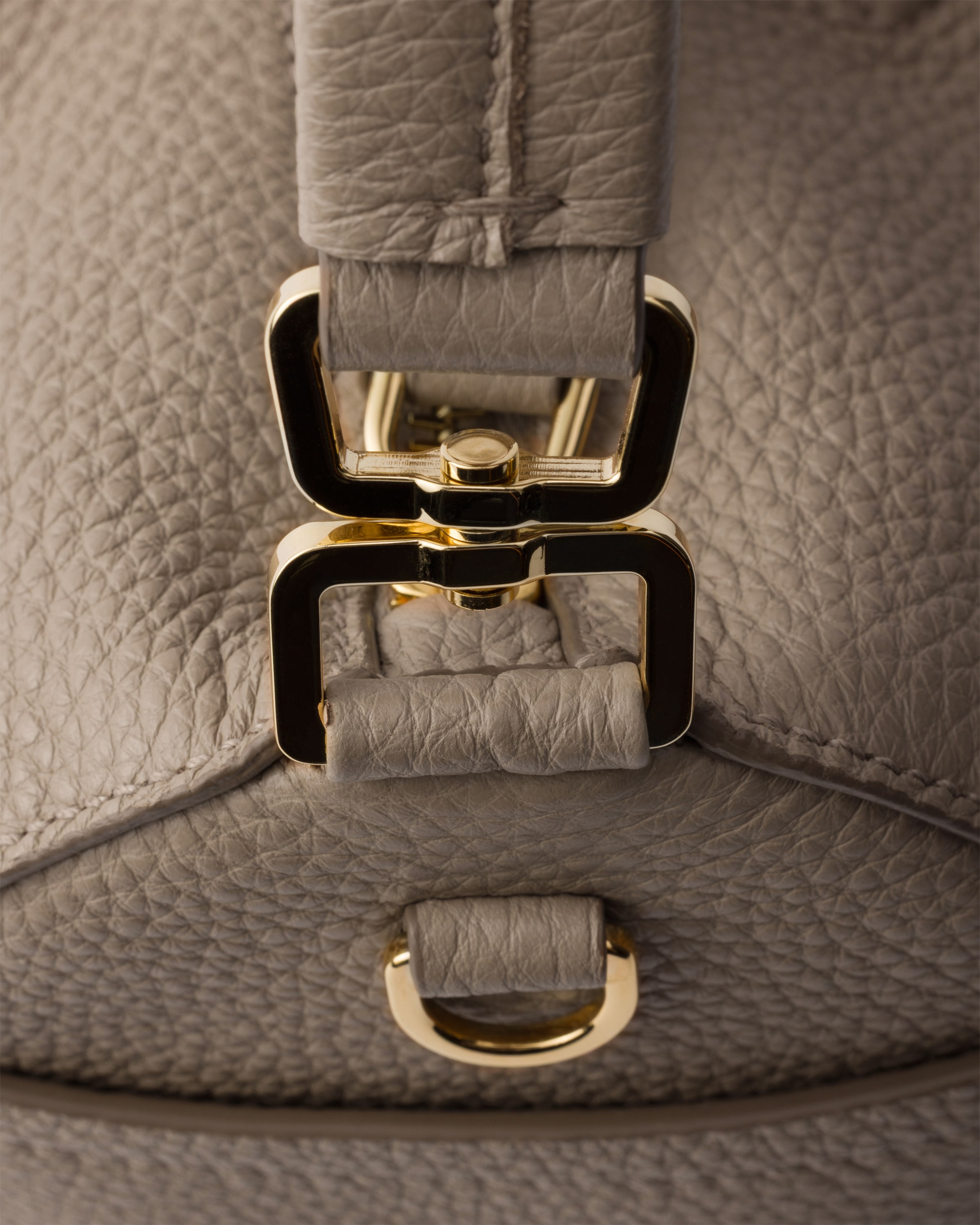 Clay Gray Small Leather Bag | PRADA - United States