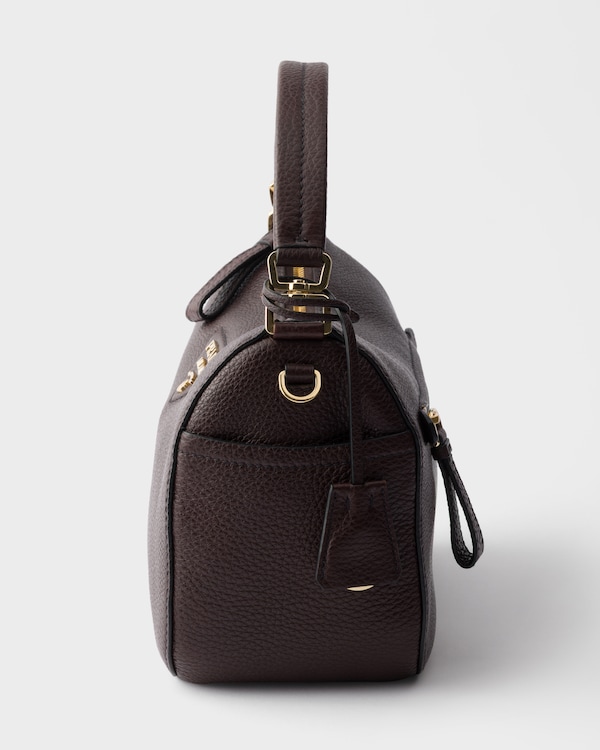 Petit sac en cuir - Brun Foncé Petit sac en cuir - Brun Foncé