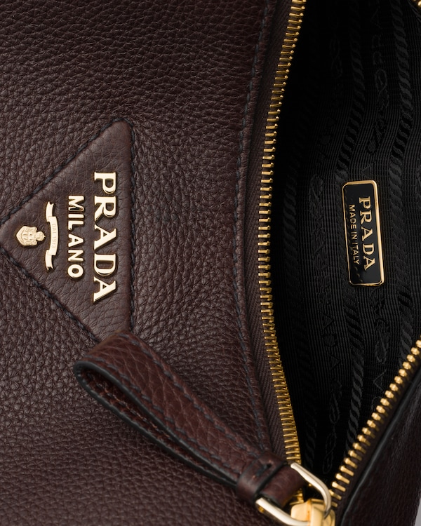 Petit sac en cuir - Brun Foncé Petit sac en cuir - Brun Foncé