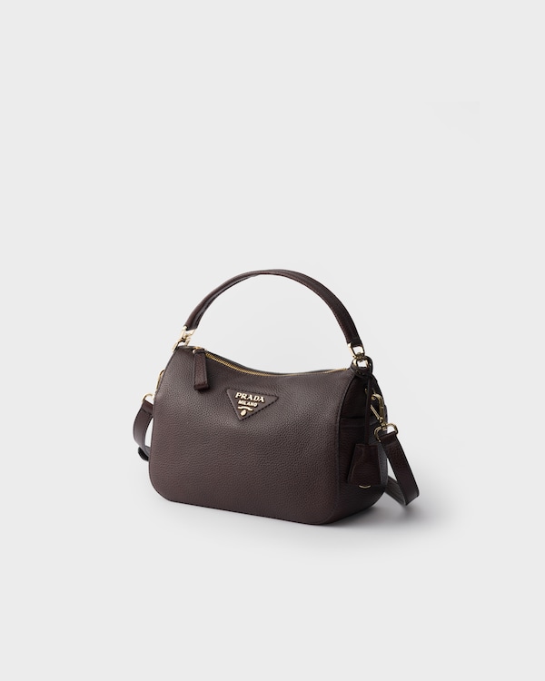Petit sac en cuir - Brun Foncé Petit sac en cuir - Brun Foncé