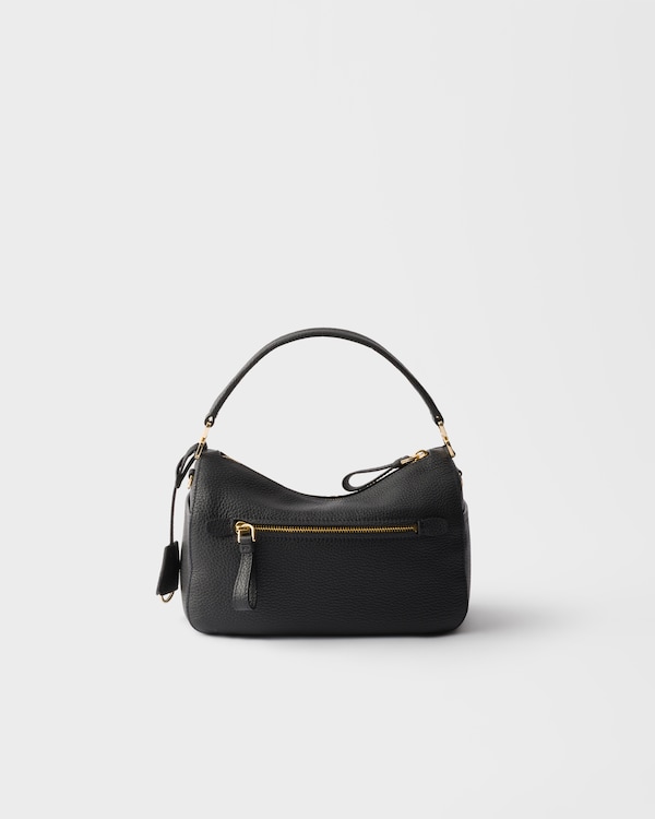 Small leather bag - Black Small leather bag - Black