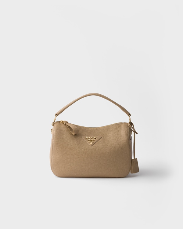 Petit sac en cuir - Beige Sable Petit sac en cuir - Beige Sable